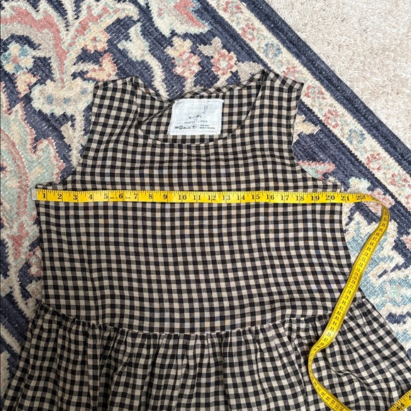 Not Perfect Linen Maxi smock dress - Picture 6 of 7